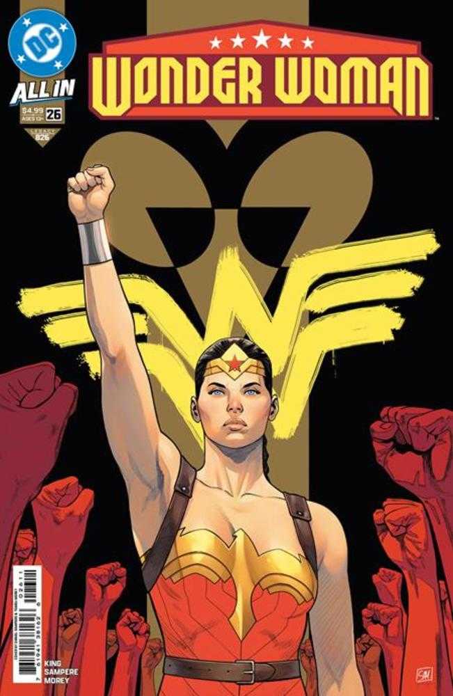 Wonder Woman #26 Cover A Daniel Sampere (ONLINE ORDER ONLY)
