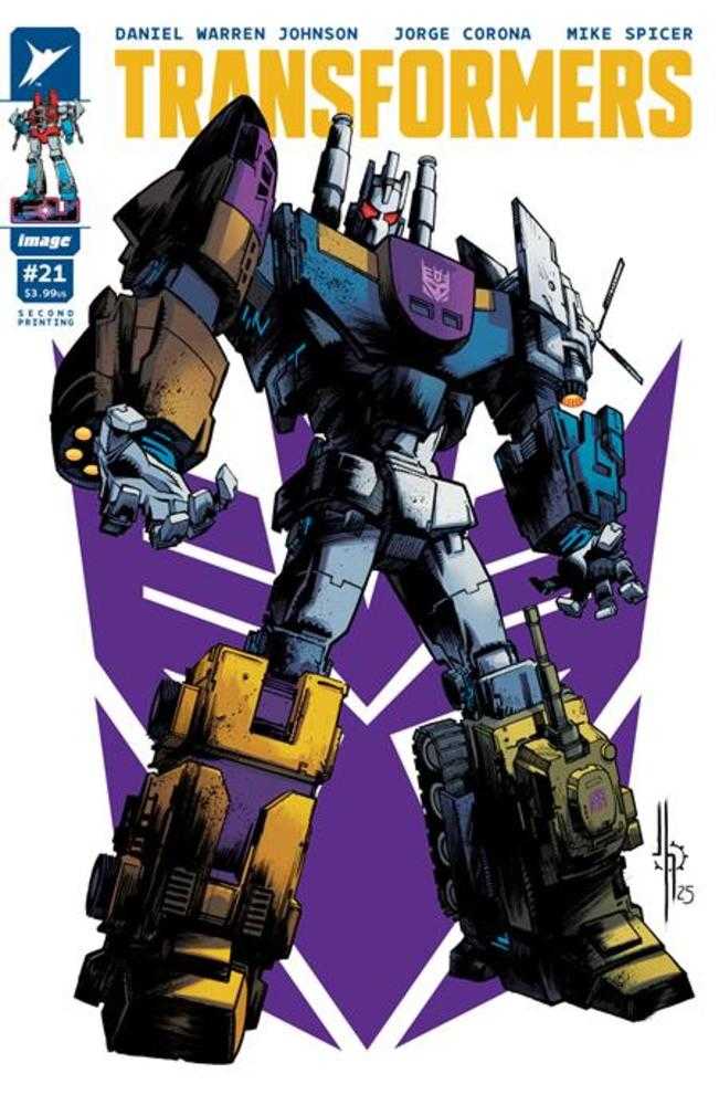 Transformers #21 2 Nd Printing Cover A Jason Howard Decepticon Cover (ONLINE ORDER ONLY)