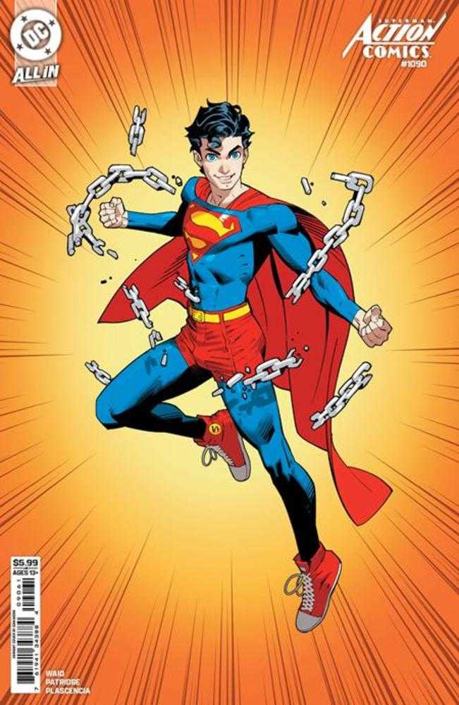Action Comics #1090 Cover E Dan Mora Corner Box Card Stock Variant (ONLINE ORDER ONLY)