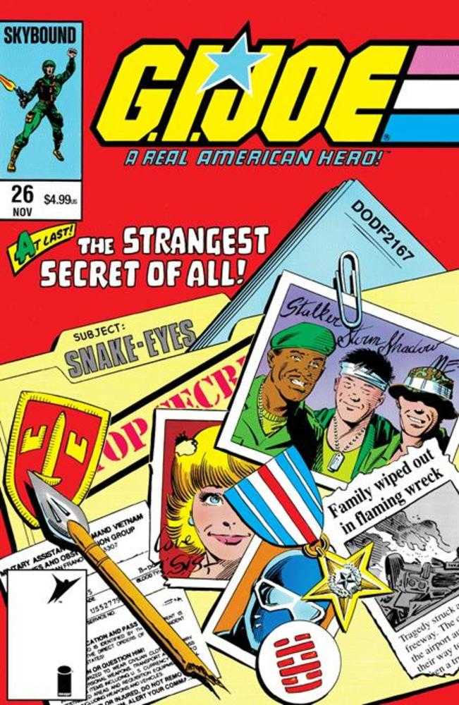 G.I. Joe: A Real American Hero (1982) #26C Hama Files Edition (ONLINE ORDER ONLY)