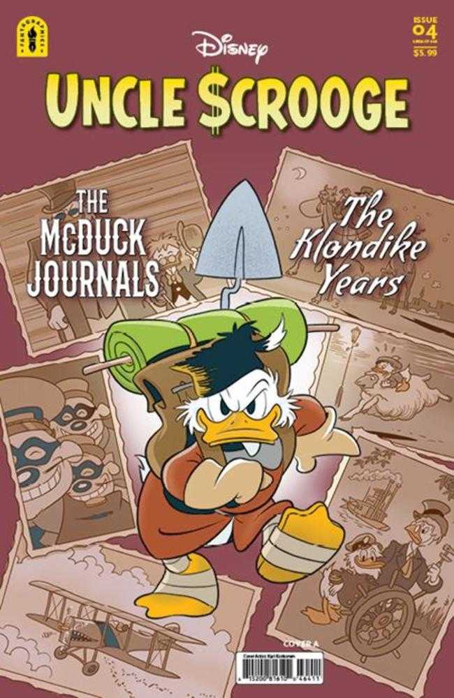 Uncle Scrooge Legacy #464 The Mcduck Journals The Klondike Years Cover A Kari Korhonen