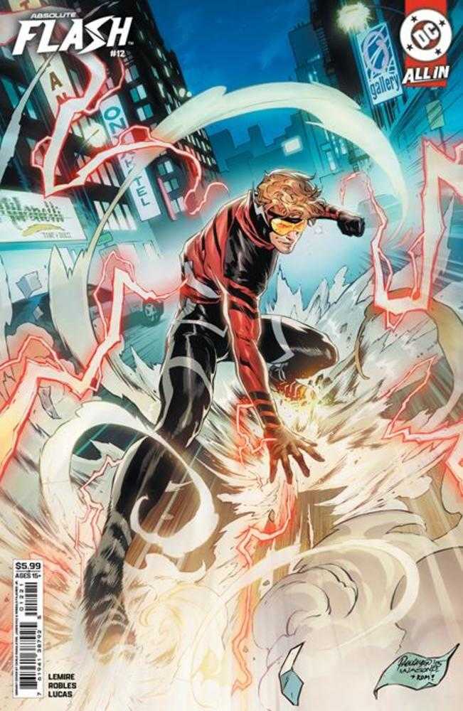 Absolute Flash #12 Cover B Carlo Pagulayan Card Stock Variant (ONLINE ORDER ONLY)