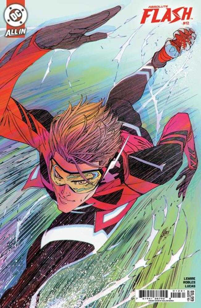 Absolute Flash #12 Cover C Guillem March Card Stock Variant (ONLINE ORDER ONLY)