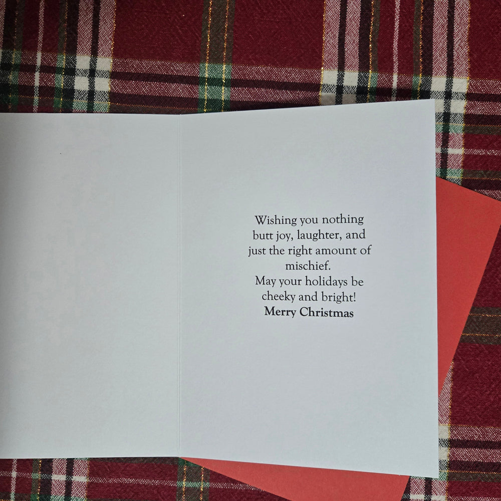 We Wish You Nothing Butt Christmas Card (ONLINE ORDER ONLY)