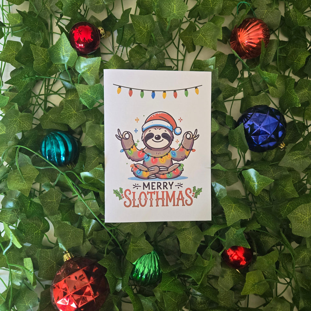 Merry Slothmas Christmas Card (ONLINE ORDER ONLY)