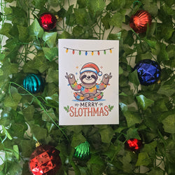 Merry Slothmas Christmas Card (ONLINE ORDER ONLY)