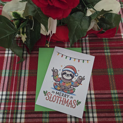 Merry Slothmas Christmas Card (ONLINE ORDER ONLY)