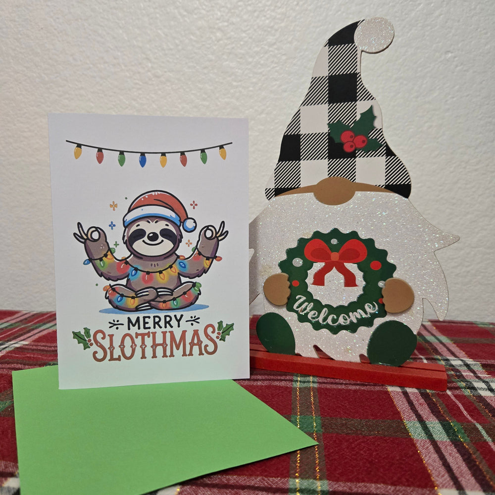Merry Slothmas Christmas Card (ONLINE ORDER ONLY)