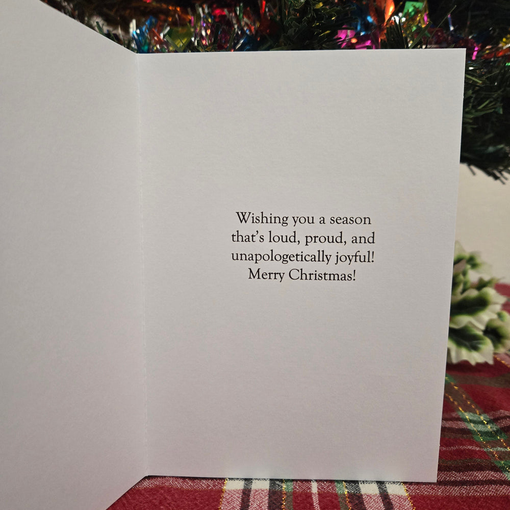 Festive AF Christmas Card (ONLINE ORDER ONLY)