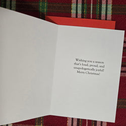 Festive AF Christmas Card (ONLINE ORDER ONLY)