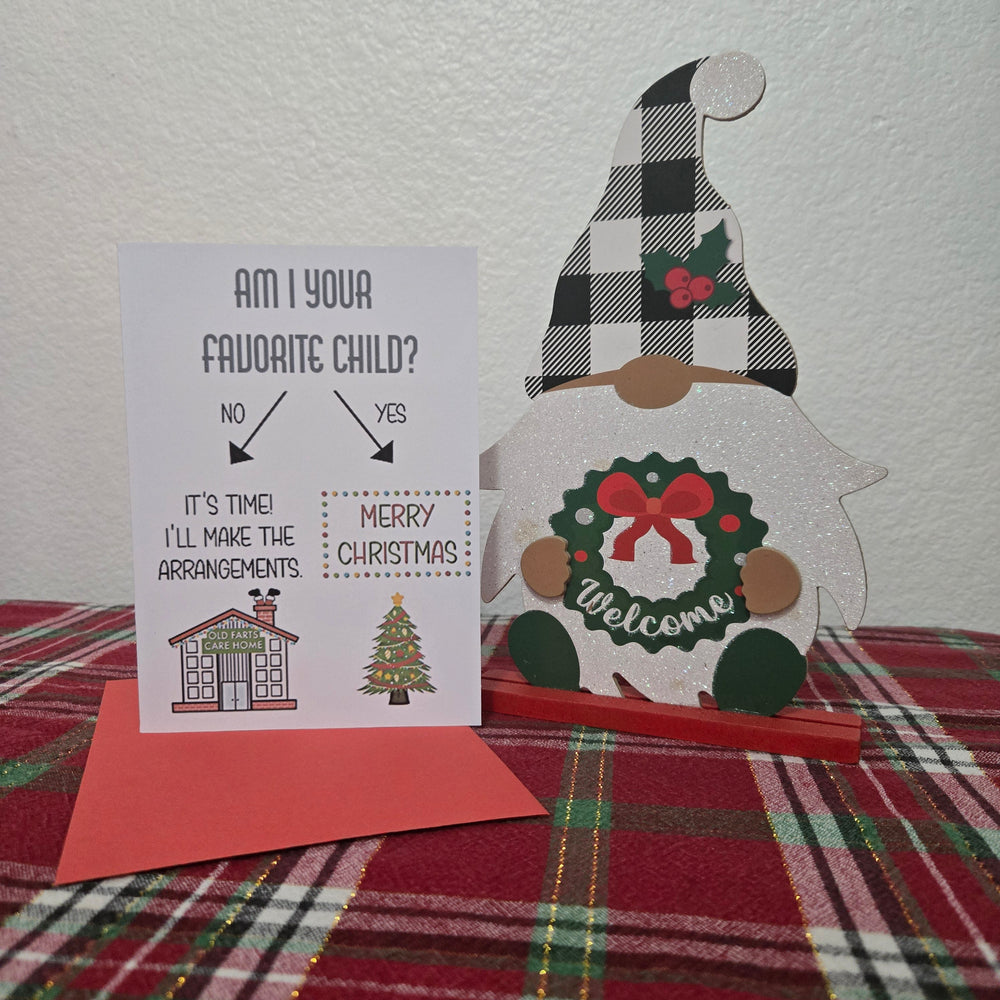 Am I Your Favorite Child Christmas Card (ONLINE ORDER ONLY)