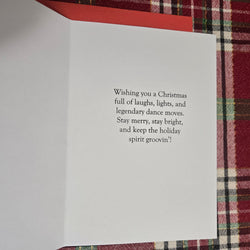 Dancing Dabbing Christmas Card (ONLINE ORDER ONLY)
