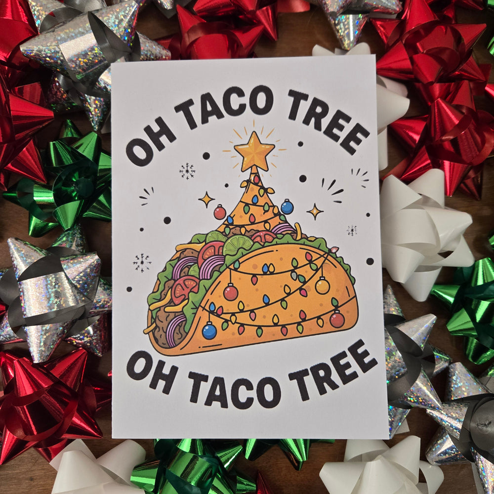 Oh Taco Tree Christmas Card (ONLINE ORDER ONLY)