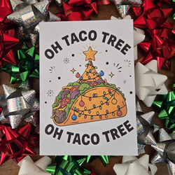 Oh Taco Tree Christmas Card (ONLINE ORDER ONLY)