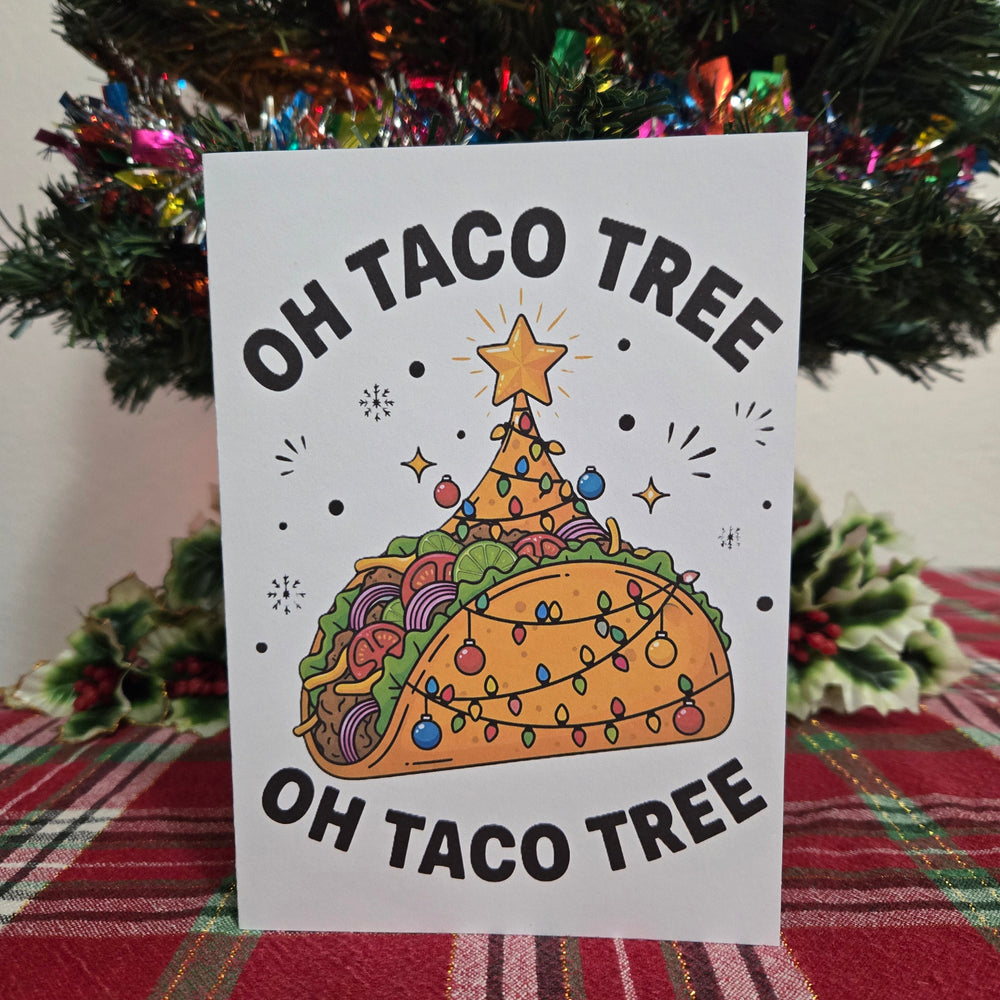 Oh Taco Tree Christmas Card (ONLINE ORDER ONLY)