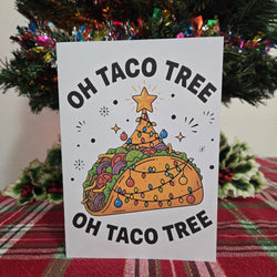 Oh Taco Tree Christmas Card (ONLINE ORDER ONLY)