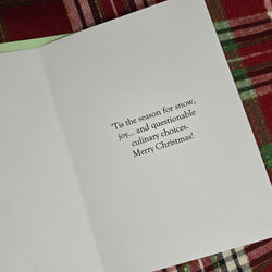 BBQ Snowmen Christmas Card (ONLINE ORDER ONLY)