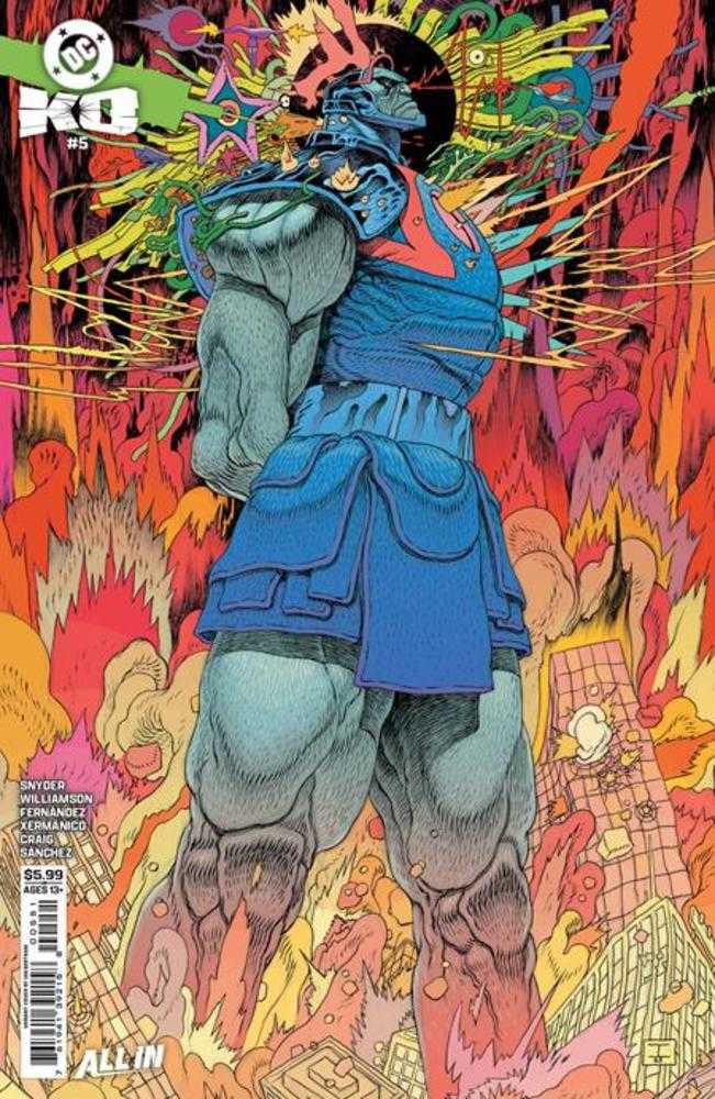 DC K.O. #5 (Of 5) Cover E Ian Bertram Card Stock Variant (ONLINE ORDER ONLY)