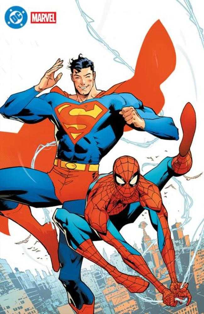 DC Marvel Superman Spider-Man #1 (One Shot) Cover Y Jorge Jimenez Foil Variant (ONLINE ORDER ONLY)