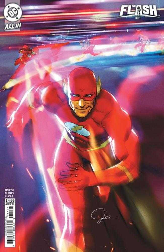Flash #31 Cover B Gerald Parel Card Stock Variant (ONLINE ORDER ONLY)