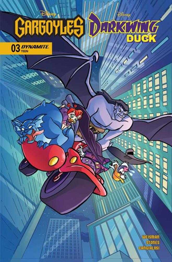 Gargoyles Darkwing Duck #3 Cover A Tad Stones (ONLINE ORDER ONLY)