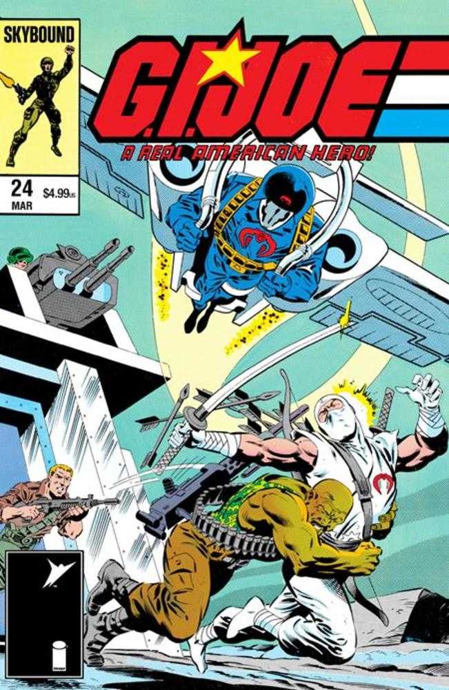 G.I. Joe A Real American Hero #24 Hama Files Edition #24 Cover C Mike Zeck & John Beatty Foil Variant (ONLINE ORDER ONLY)