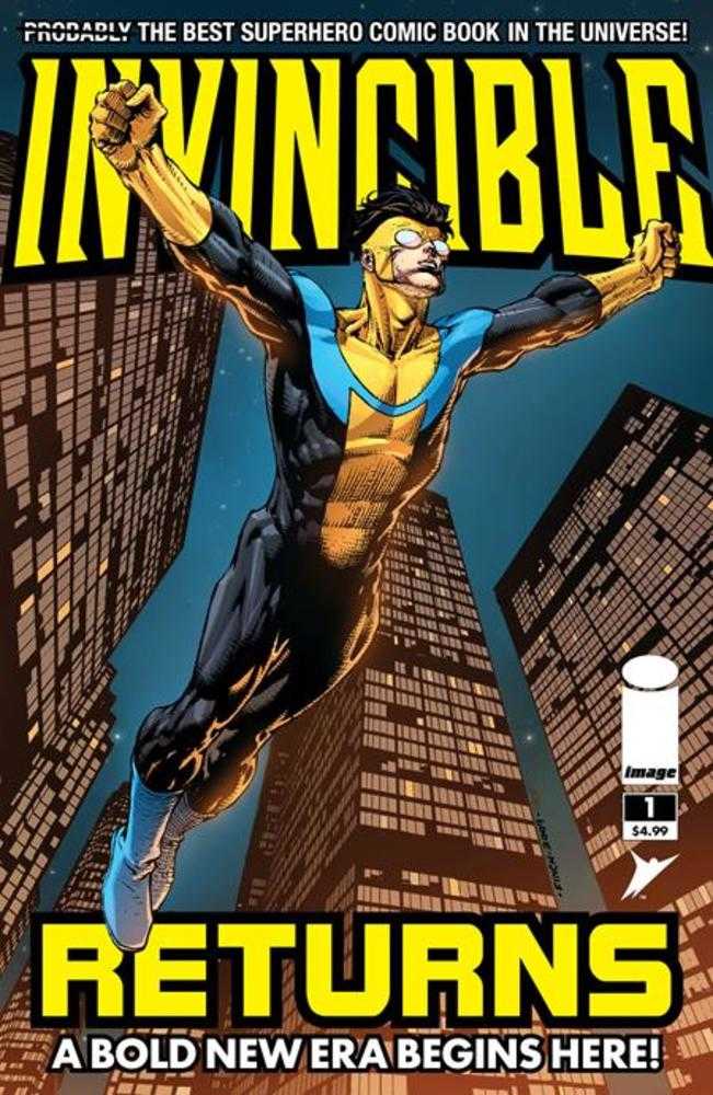 Invincible Returns Facsimile Edition #1 Cover A David Finch & Fco Plascencia (ONLINE ORDER ONLY)
