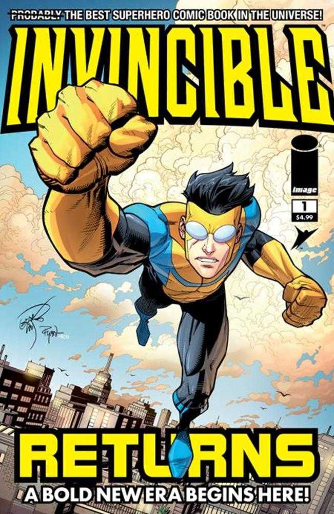 Invincible Returns Facsimile Edition #1 Cover B Erik Larsen & Ryan Ottley Variant (ONLINE ORDER ONLY)