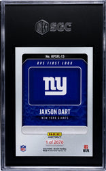 Graded 2025 Panini Instant Jaxson Dart #RPSFL13 RPS First Look Rookie RC Football Card SGC 9.5 Mint (ONLINE ORDER ONLY)