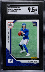 Graded 2025 Panini Instant Jaxson Dart #RPSFL13 RPS First Look Rookie RC Football Card SGC 9.5 Mint (ONLINE ORDER ONLY)