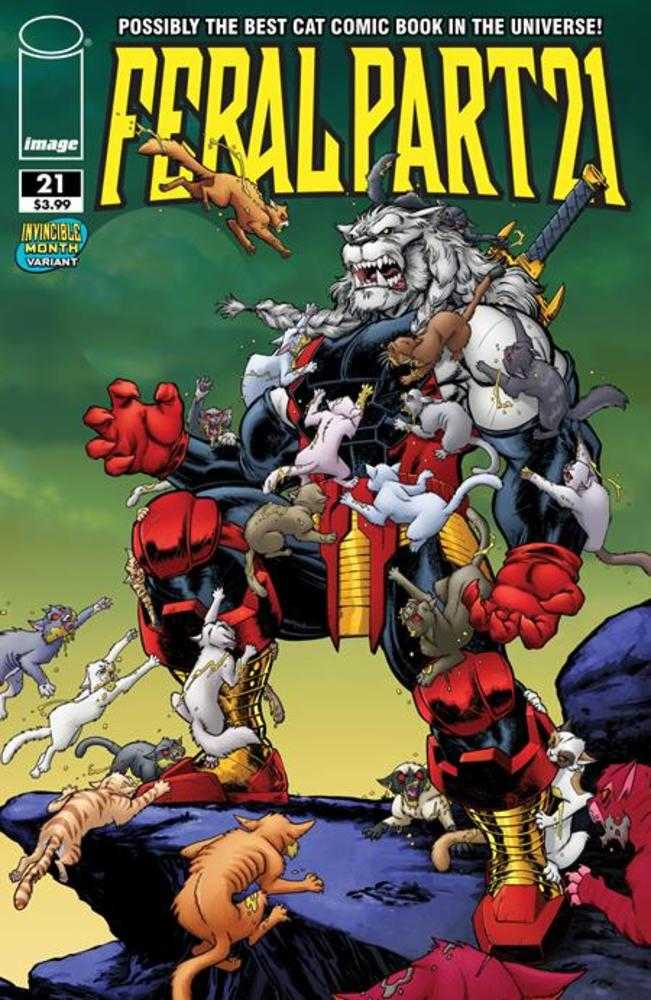 Feral #21 Cover E Tony Fleecs & Trish Forstner Invincible Team Up Variant (ONLINE ORDER ONLY)