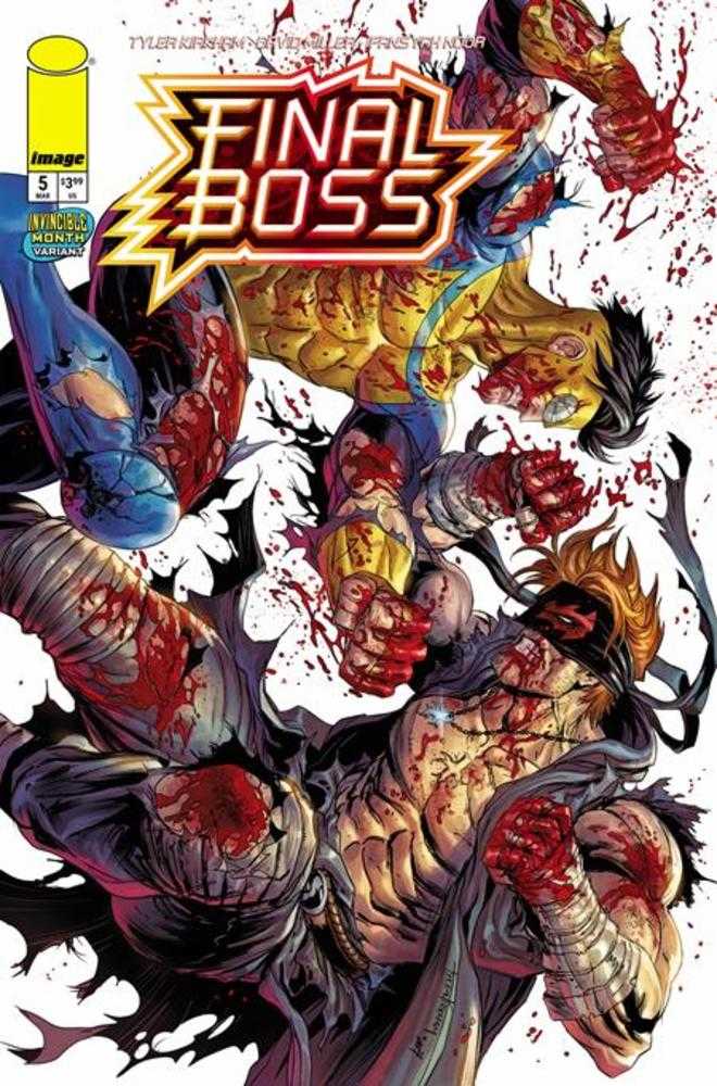 Final Boss #5 Cover G Tyler Kirkham Invincible Team Up Variant (Mature) (ONLINE ORDER ONLY)