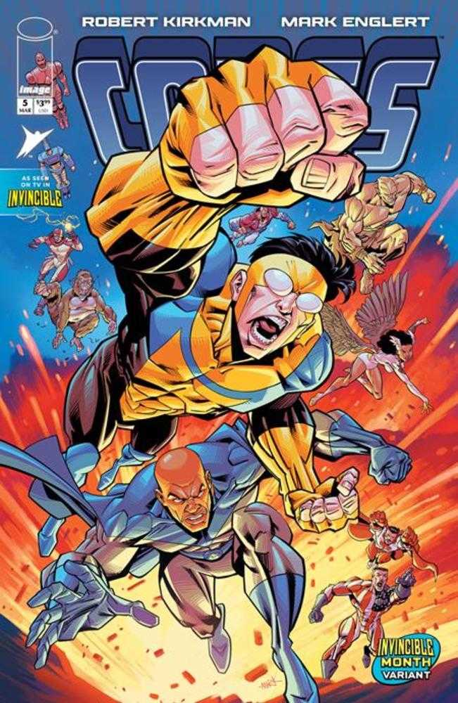 Invincible Universe Capes #5 Cover F Mark Englert Invincible Team Up Variant (ONLINE ORDER ONLY)