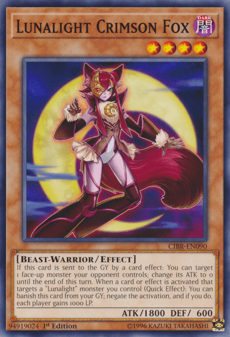 Lunalight Crimson Fox [CIBR-EN090] Common (ONLINE ORDER ONLY)