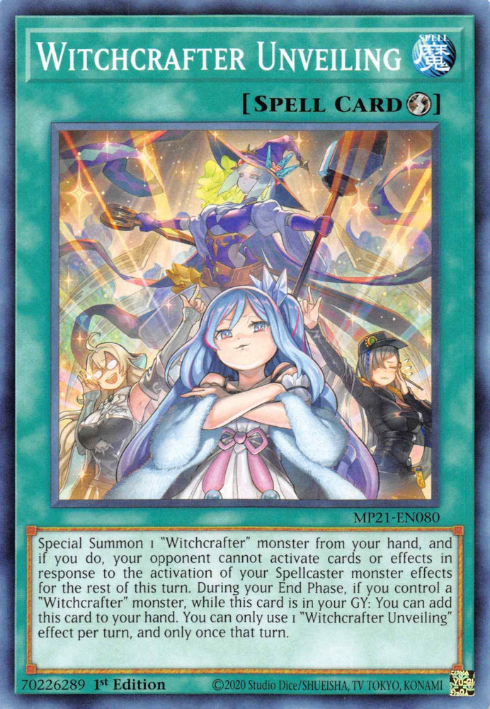 Witchcrafter Unveiling [MP21-EN080] Common (ONLINE ORDER ONLY)