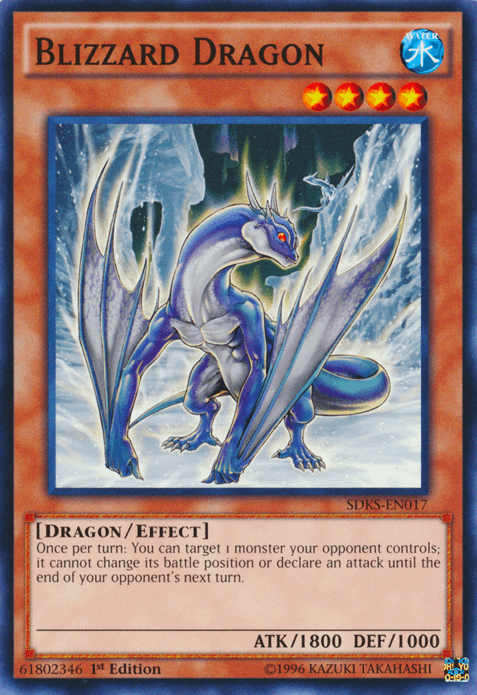 Blizzard Dragon [SDKS-EN017] Common (ONLINE ORDER ONLY)