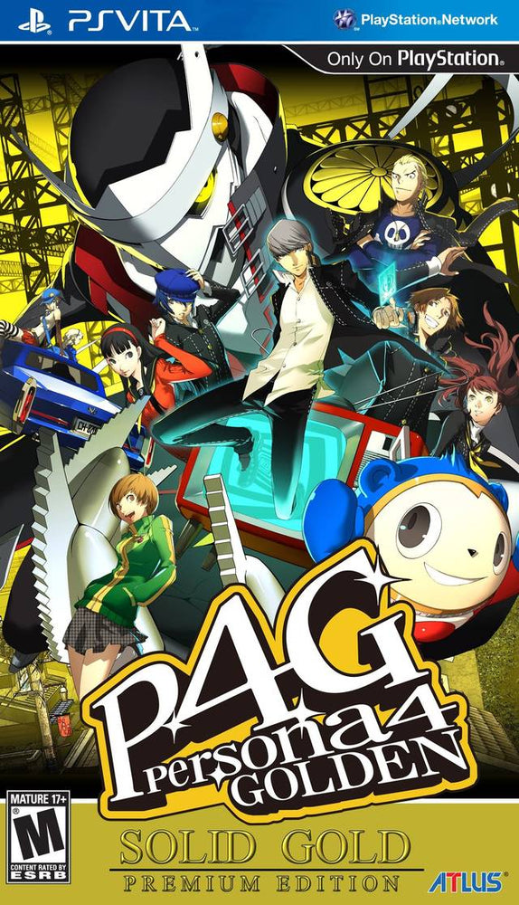 Persona 4 Golden Solid Gold Premium Edition (Playstation Vita) (ONLINE ORDER ONLY)