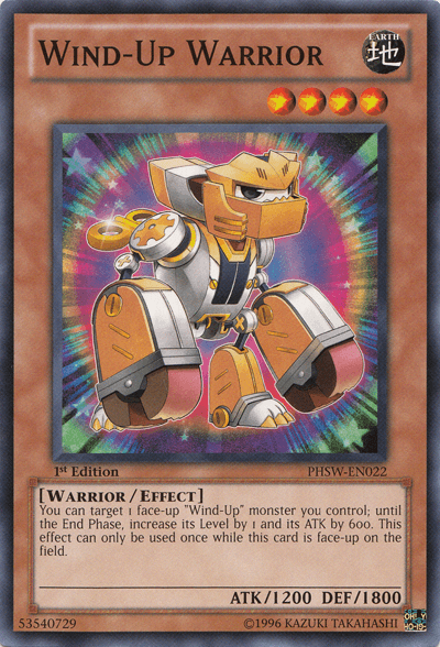 Wind-Up Warrior [PHSW-EN022] Common (ONLINE ORDER ONLY)