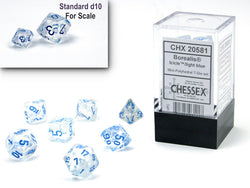 Borealis® Mini-Polyhedral Icicle™/light blue Luminary™ 7-Die Set (Mini Poly Release 1) (Online Only)
