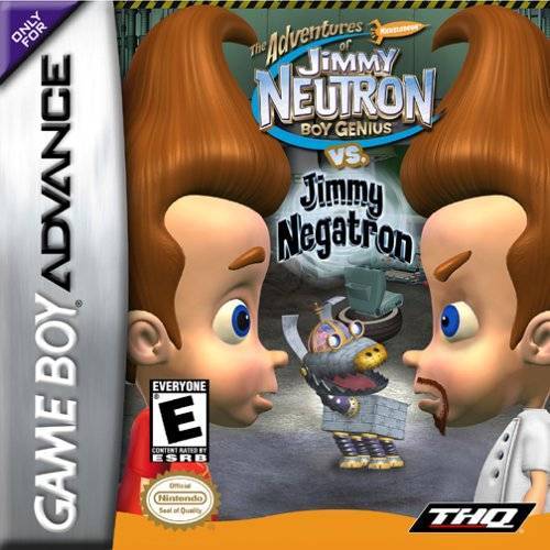 Jimmy Neutron vs Jimmy Negatron (Gameboy Advance) (ONLINE ORDER ONLY)