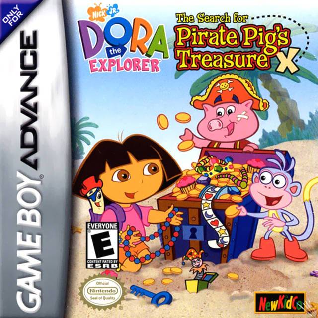 Dora the Explorer: The Search for Pirate Pig's Treasure (Gameboy Advance) (ONLINE ORDER ONLY)