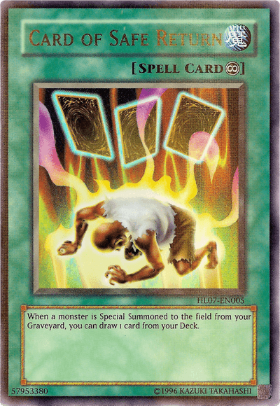 Card of Safe Return [HL07-EN005] Ultra Rare (ONLINE ORDER ONLY)