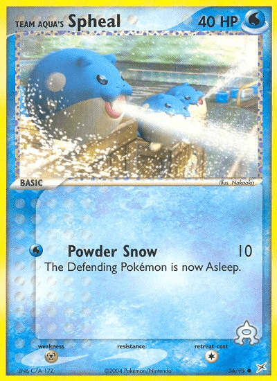 Team Aqua's Spheal (56/95) [EX: Team Magma vs Team Aqua] (Online Only)