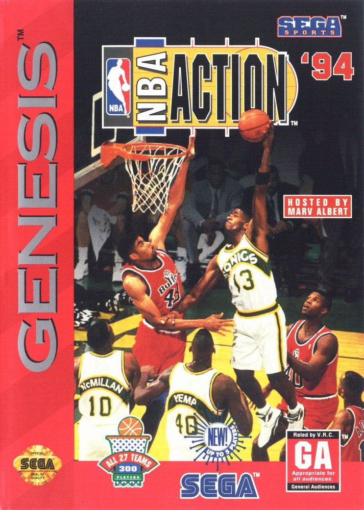 NBA Action 94 (Sega Genesis) (ONLINE ORDER ONLY)
