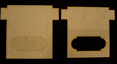 28mm Temple Base (MDF) - 28MMDF160-3 (Online Order Only)