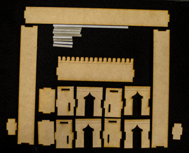 15mm Temple Walls (MDF) - 15MMDF160-2 (Online Order Only)