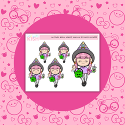 Witches Brew | Kenny Character|  Decorative Stickers (ONLINE ORDER ONLY)