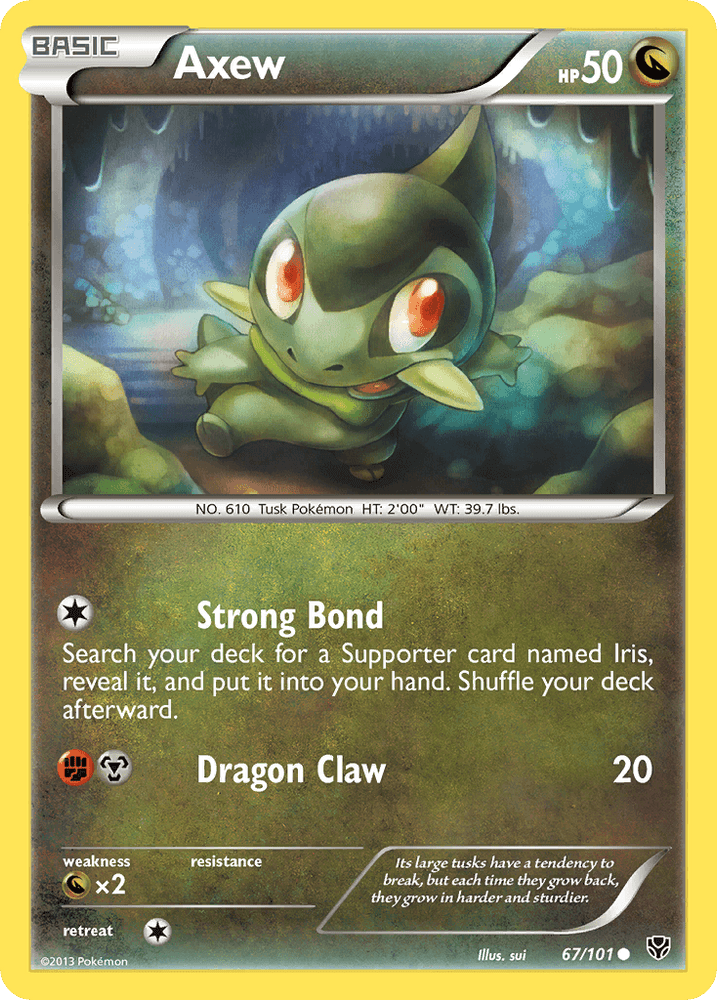 Axew (67/101) [Black & White: Plasma Blast] (Online Only)