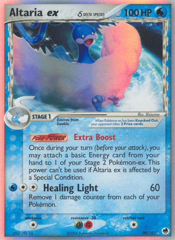 Altaria ex (90/101) (Delta Species) [EX: Dragon Frontiers] (Online Only)