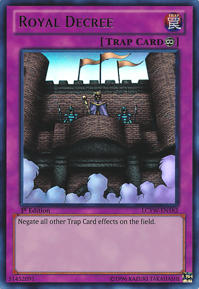 Royal Decree [LCYW-EN182] Ultra Rare (ONLINE ORDER ONLY)
